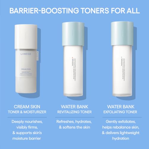 LANEIGE Cream Skin Refillable Toner & Moisturizer with Ceramides and Peptides