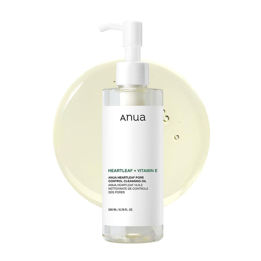 ANUA Heartleaf Pore Control Cleansing Oil Korean Facial Cleanser - beauty k-side