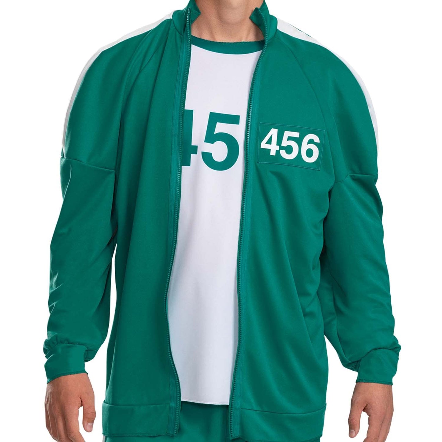 Squid Game Player 456 Adult Track Suit, As Shown, Standard