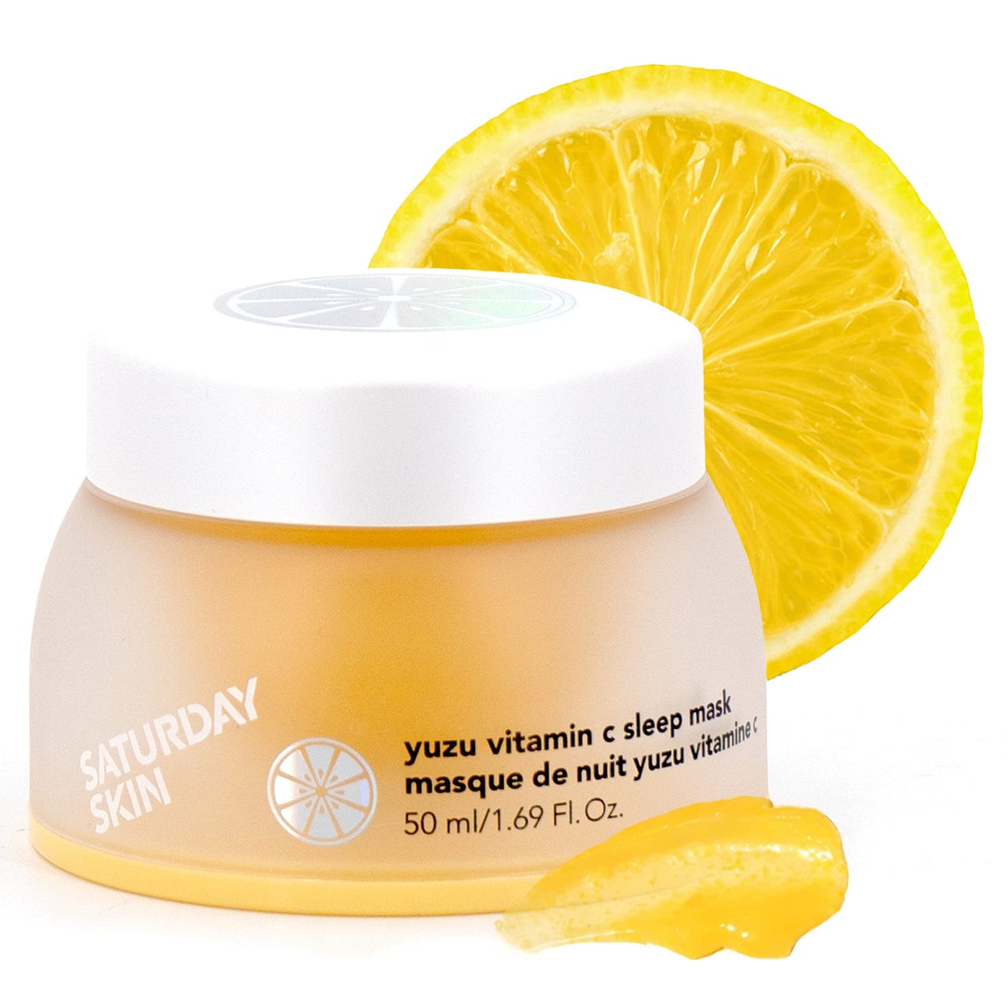 Overnight Face Mask_Saturday Skin Yuzu Vitamin C Sleep Mask_Korean skincare product - beauty k-side