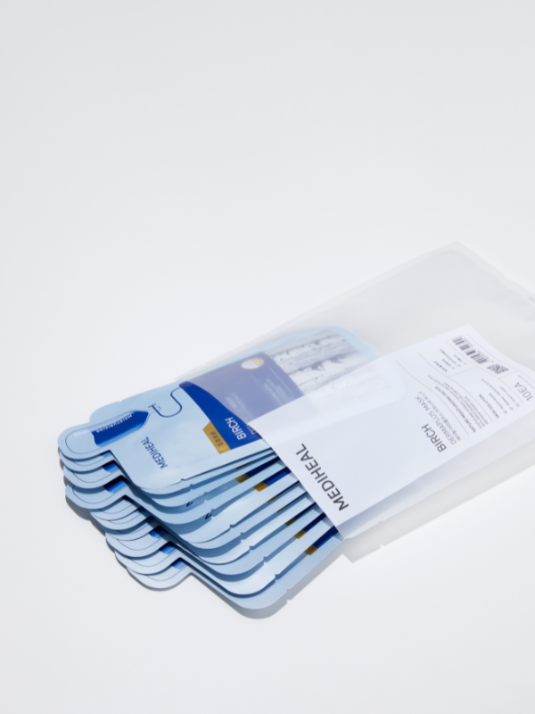 Mediheal Dermaplus Birch Mask 22ml - 10 sheets / 1box - Korean Skin Mask-2